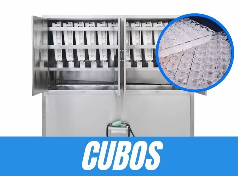 maquinas de hielo en cubos